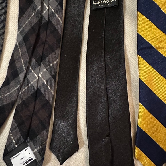 Bundle of winter/all-season ties (Band of Outsiders, J. Crew, Uniqlo - Picture 6 of 7